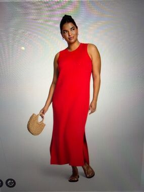 Spanx Red Air Essentials Dress Size M. NWT